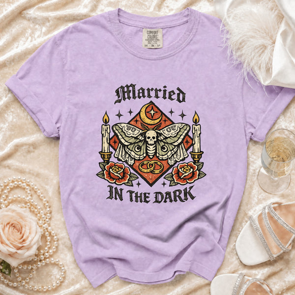 Married Dark T-shirt in Orchid