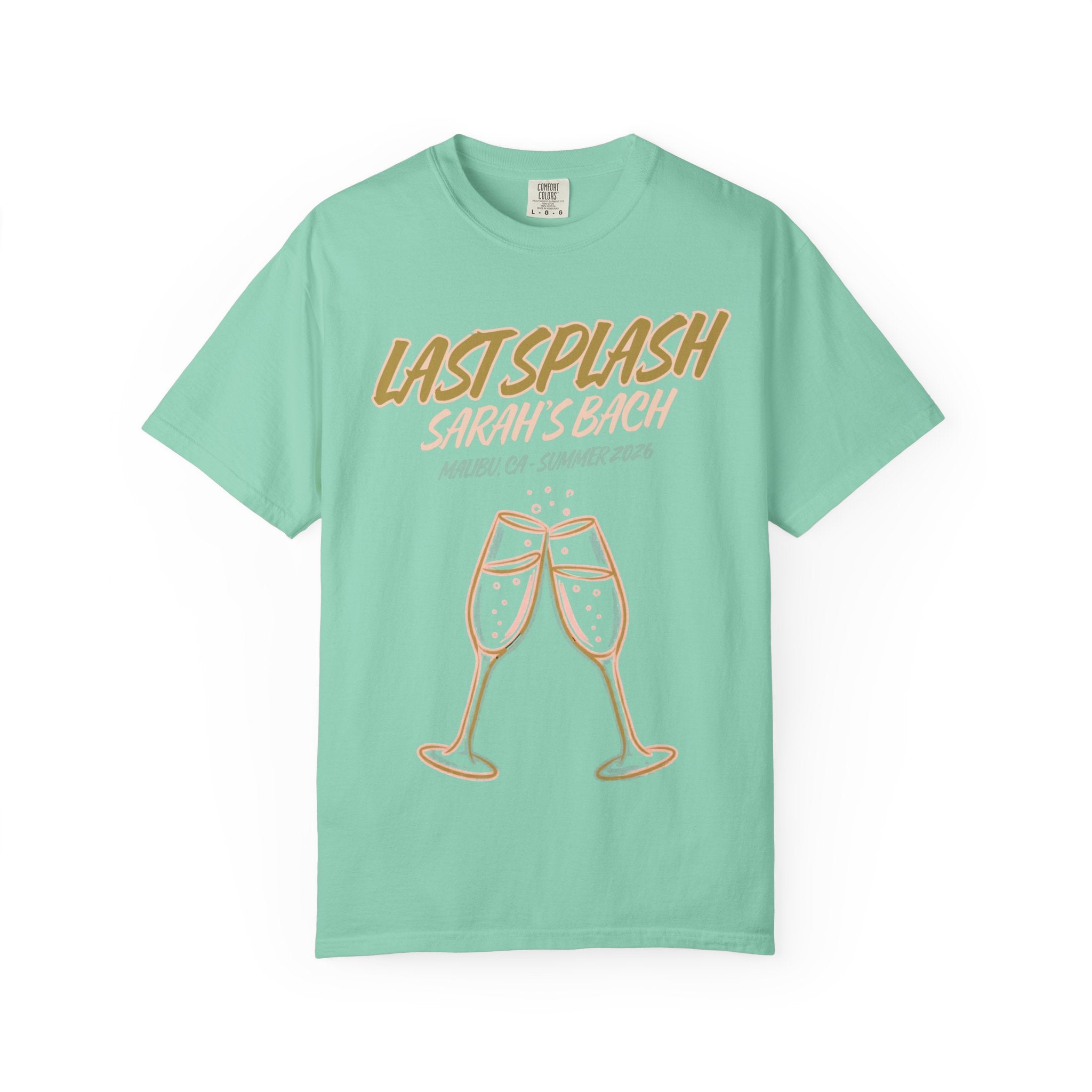 Last Splash Sarah's Bach Malibu CA Summer 2026 t-shirt.