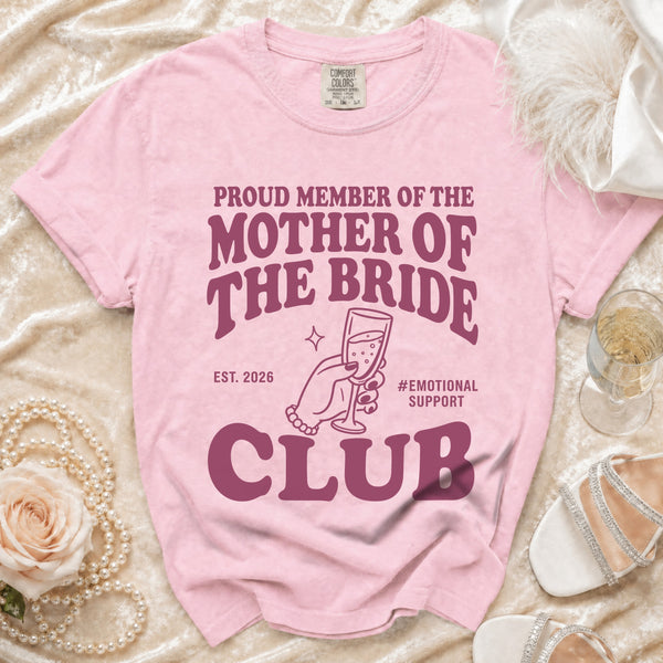 Bride's Mom T-Shirt in Blossom