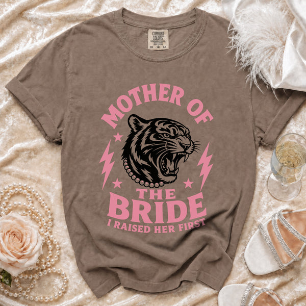 Mother of the Bride T-Shirt in Espresso