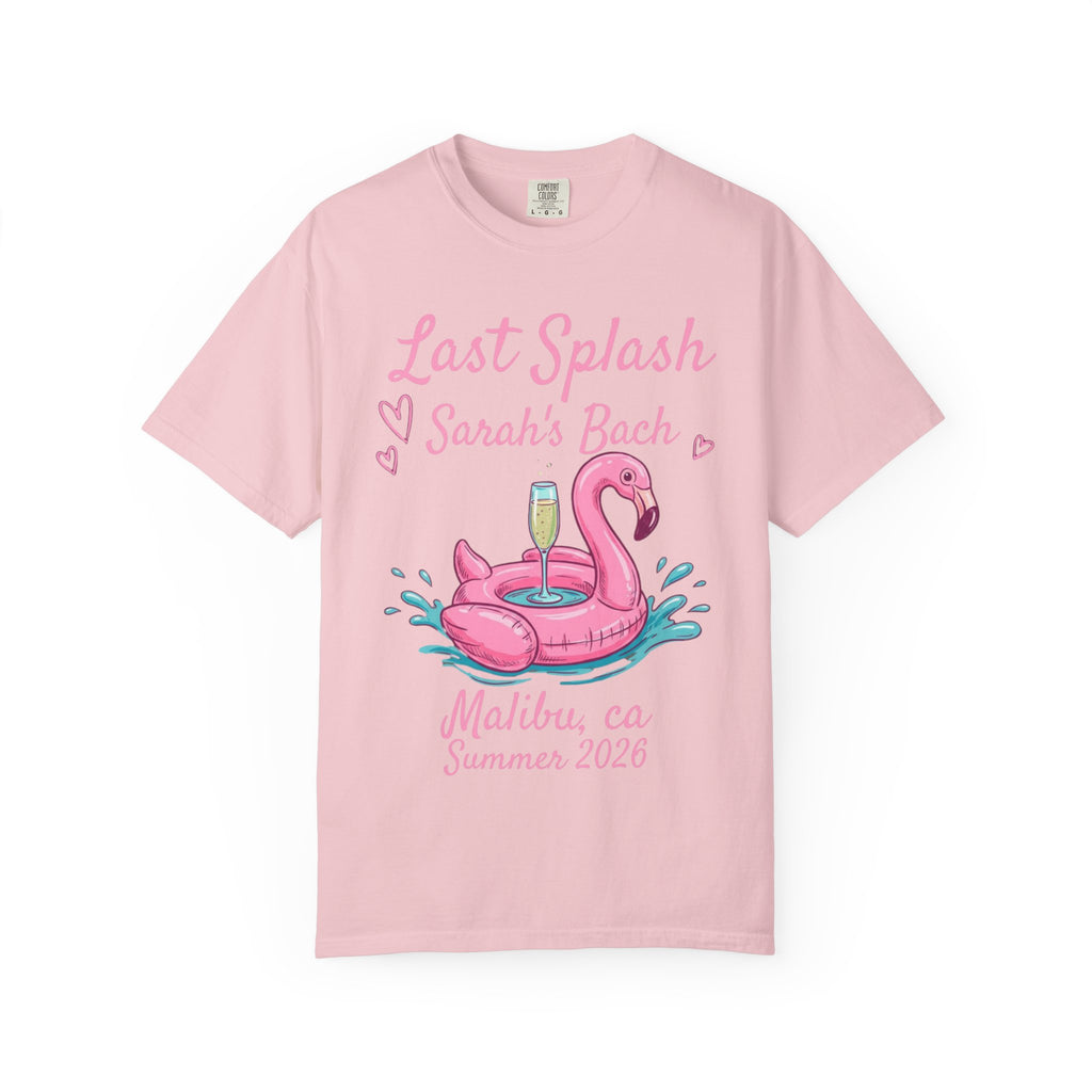 Coastal Last Splash Flamingo T-Shirt