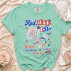Red, White & Do Willow's Bachelorette July 4th Austin, TX 2020 t-shirt.