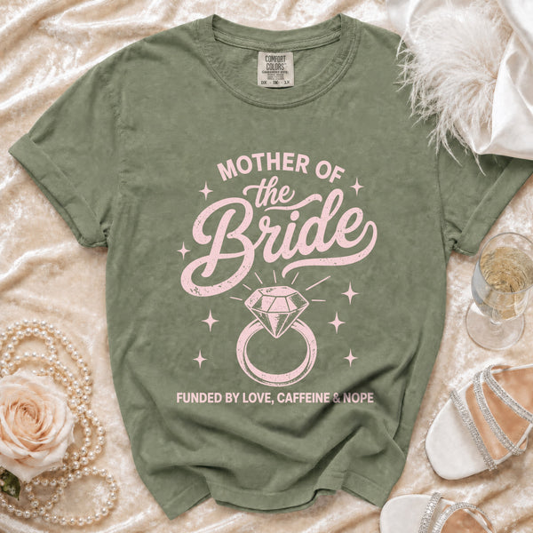 Mother of the Bride T-Shirt in Moss