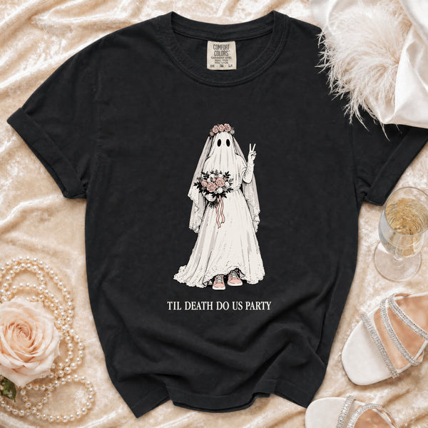 Spooky Bride T-Shirt in Black