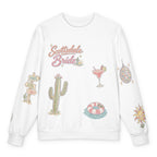 Scottsdale Bride Doodles Sweatshirt, flat front