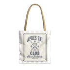Apres Ski Club striped tote bag, Bride