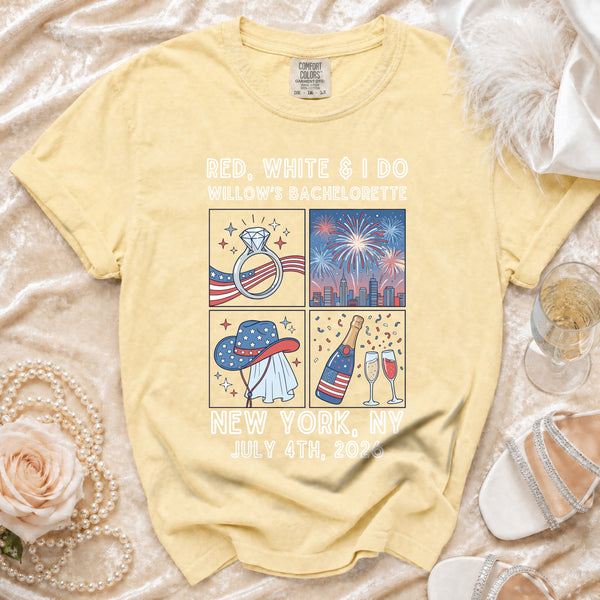 Patriotic Celebration T-Shirt in Butter