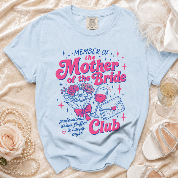 Mother of Bride T-shirt in Chambray