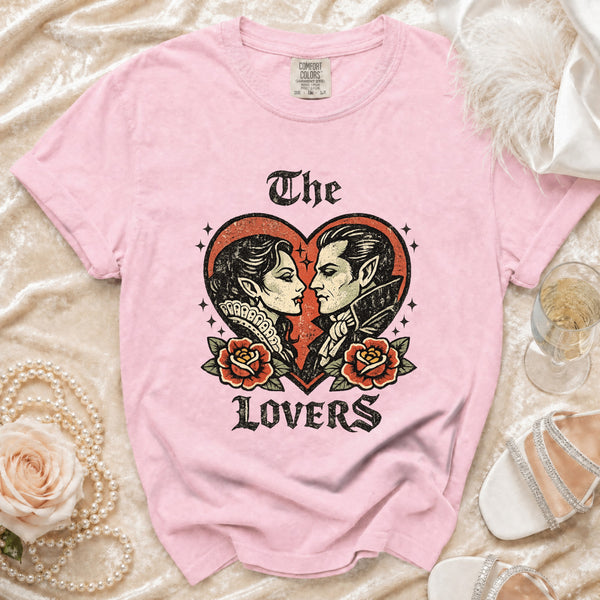 The Lovers Tattoo T-Shirt in Blossom