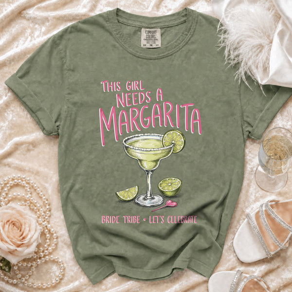 Bride Margarita T-shirt in Moss