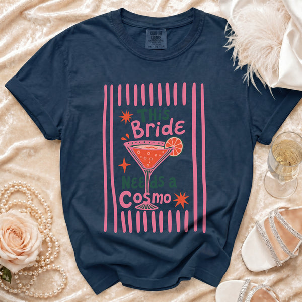 Cosmo Bride T-Shirt in True Navy