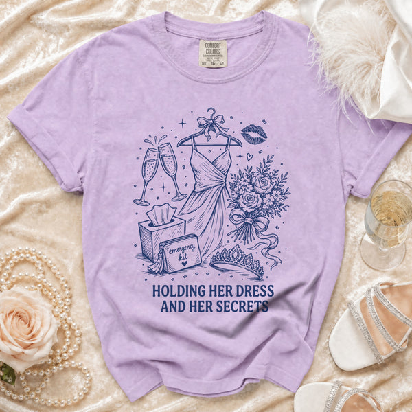 Maid of Honor T-shirt in Orchid