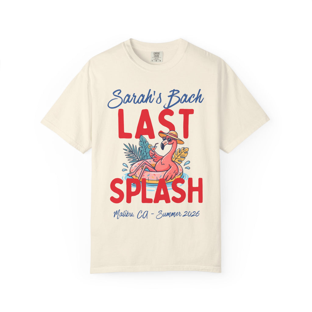 Last Splash Flamingo Bach Party T-Shirt