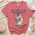 Red, White & I Do Willow's Bachelorette New York July 4th, 2026 t-shirt.