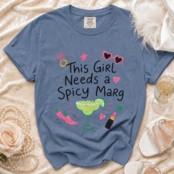 Bride's Marg T-Shirt in Blue Jean