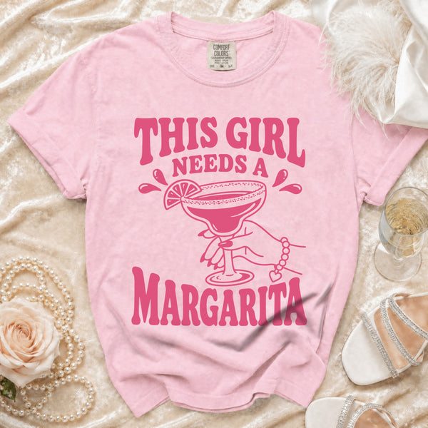 Girls Margarita T-Shirt in Blossom