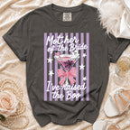 Mother of the Bride I've raised the Boo t-shirt with martini and ghost graphic.