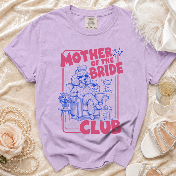 Mother of the Bride Club T-Shirt in Orchid