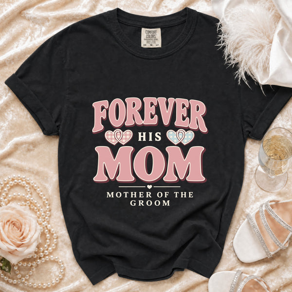Forever Mom T-Shirt in Black