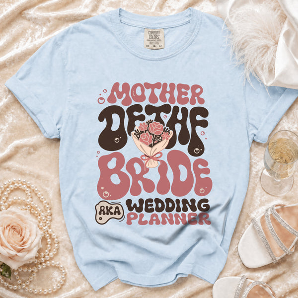 Mother Bride T-Shirt in Chambray