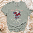 Willow's Bachelorette Red, White & I Do t-shirt in New York, NY.