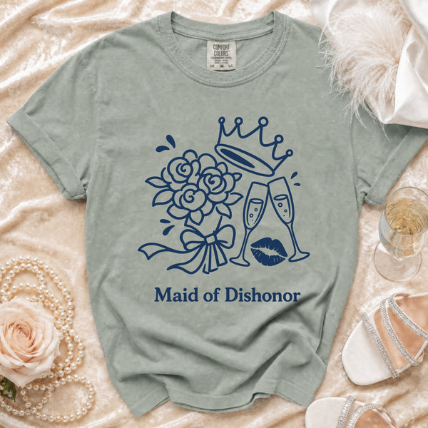 Maid of Dishonor T-Shirt in Bay