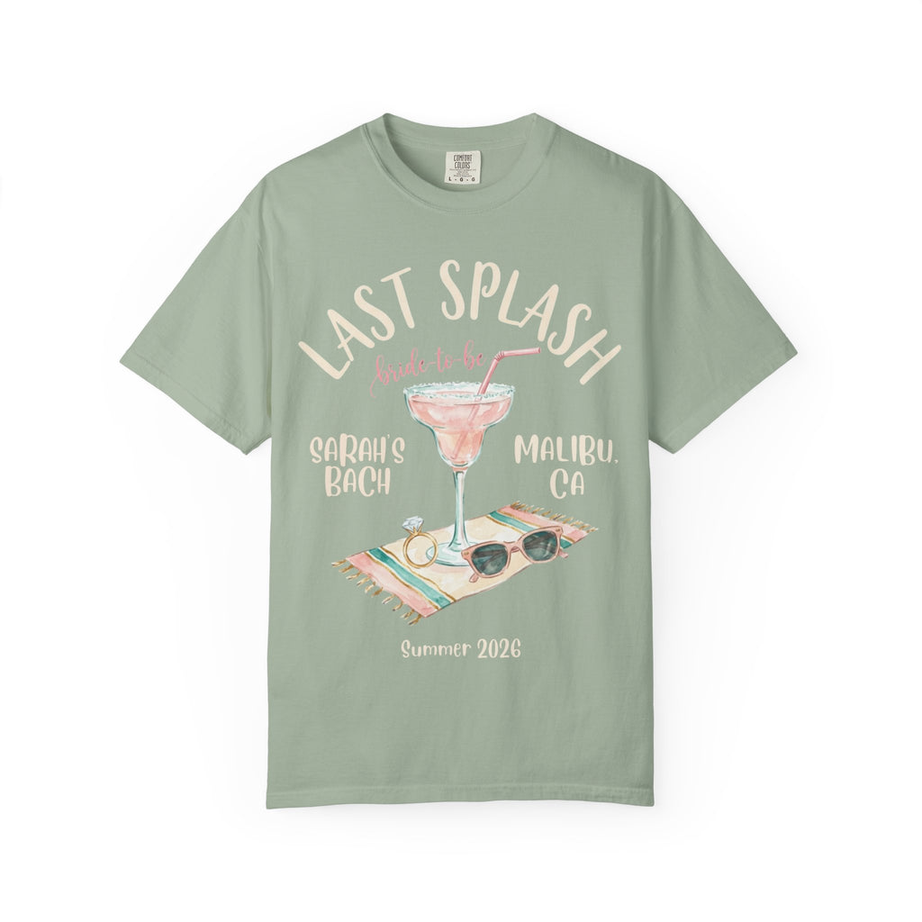 Coastal Last Splash Bride T-Shirt