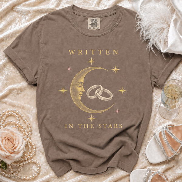 Written Stars T-Shirt in Espresso