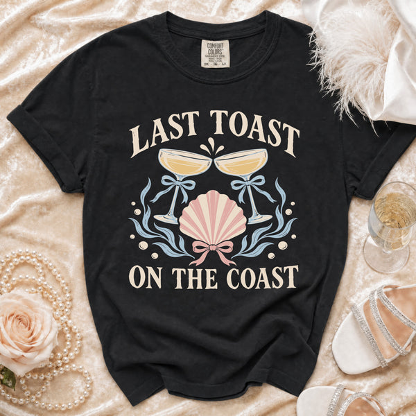 Last Toast T-shirt in Black