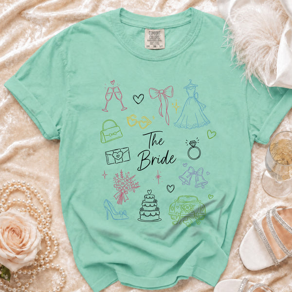 The Bride T-Shirt in Island Reef