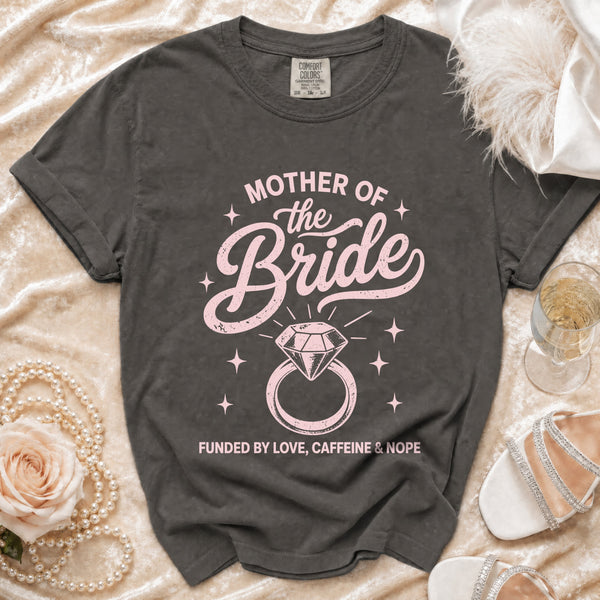 Mother of the Bride T-Shirt in Pepper