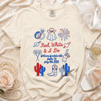 Red, White & I Do Willow's Bachelorette Austin, TX July 4th 2026 graphic tee.