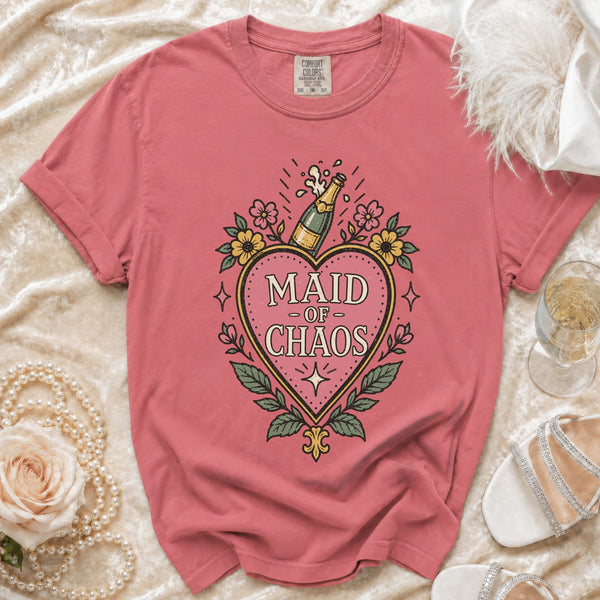 Maid of Chaos T-Shirt in Watermelon