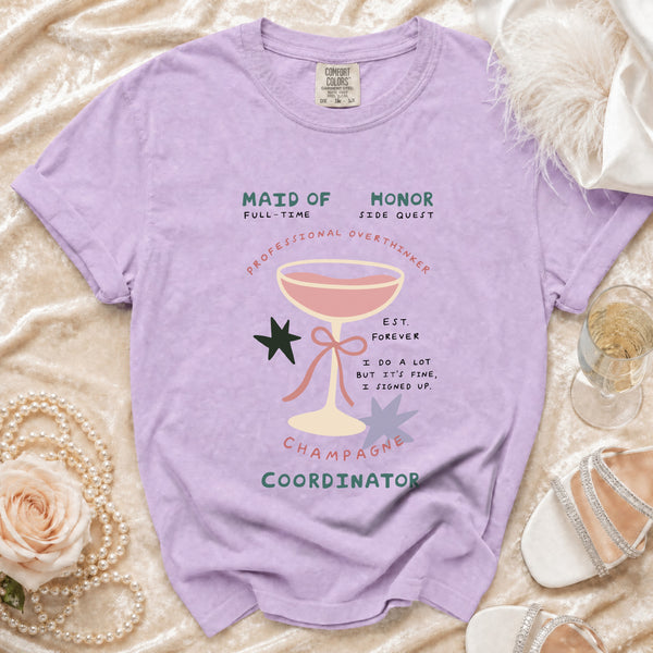 MOH Overthinker T-shirt in Orchid