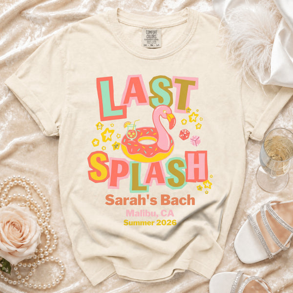 Last Splash Celebration T-Shirt in Ivory