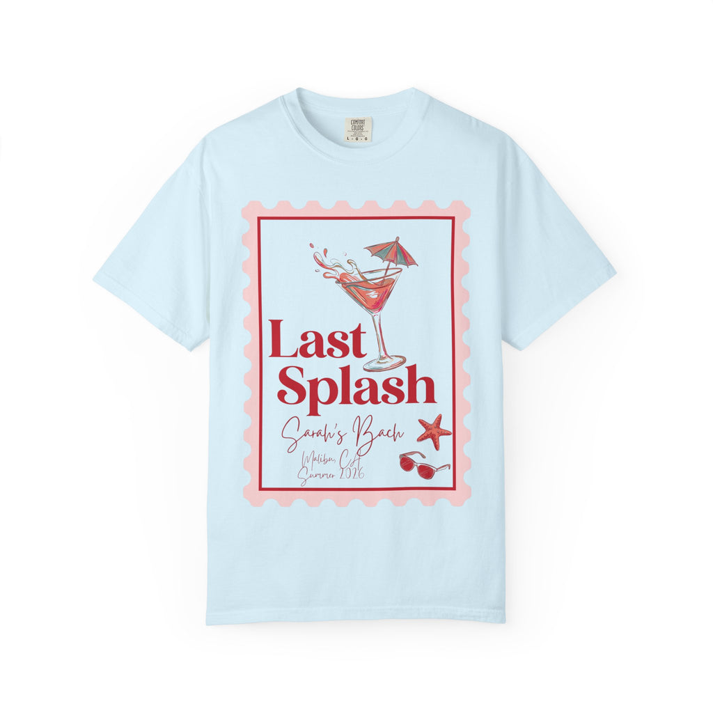 The Last Splash Bachelorette Coastal T-Shirt