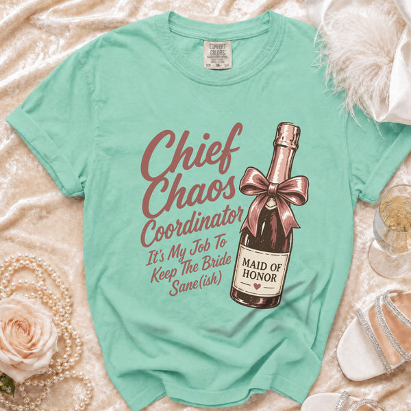 Chief Chaos Coordinator T-Shirt in Island Reef