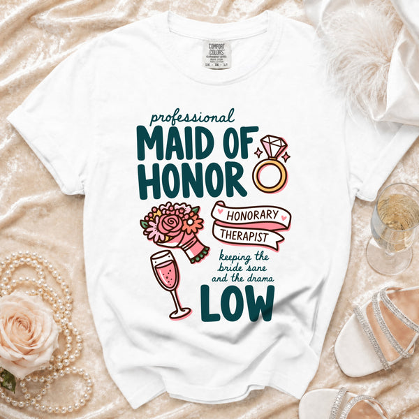 Professional MOH T-Shirt in White