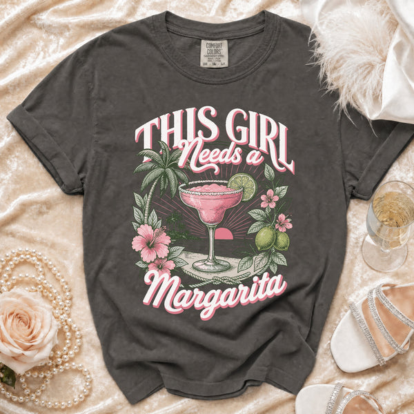 Margarita Girl T-Shirt in Pepper