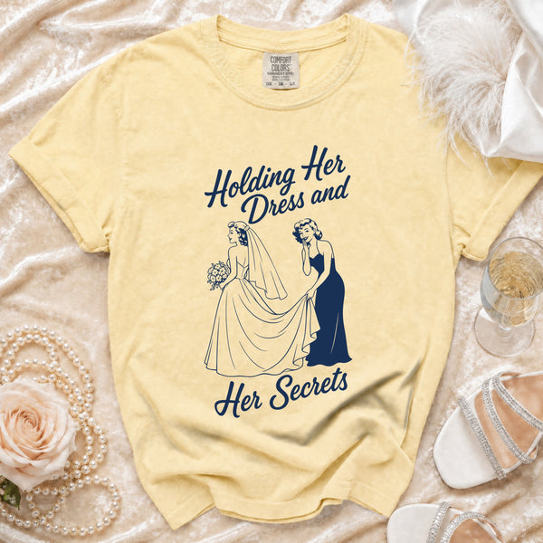 Maid of Honor T-Shirt in Butter