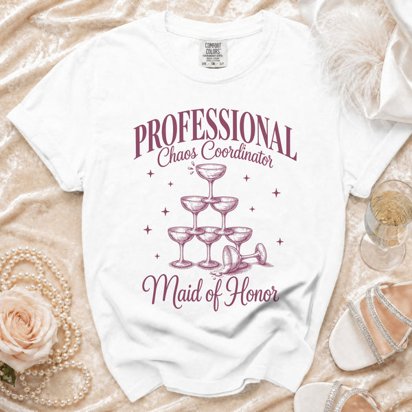 Professional Chaos T-Shirt in White