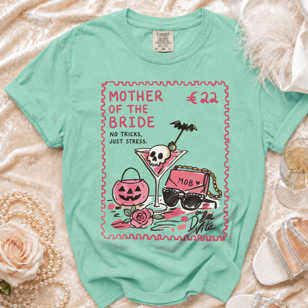 No Tricks Just Stress T-shirt in Island Reef