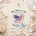 Red, White & I Do Willow's Bachelorette Austin TX July 4th 2026 shirt.
