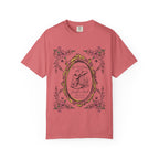 T-shirt with floral border, cowboy boot, and text "Her Last Rodeo, Jennifer's Bach, Nashville, Summer 2026".