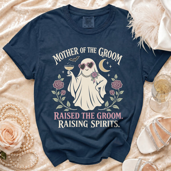 Groom Ghost T-Shirt in True Navy