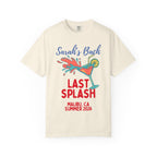 Sarah's Bach Last Splash t-shirt with cocktail graphic.