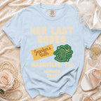 Light blue t-shirt with "Her Last Rodeo Jennifer's Bach Nashville, TN Summer 2026" text and graphics.