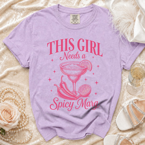 Spicy Marg T-Shirt in Orchid