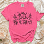 Pink t-shirt with "