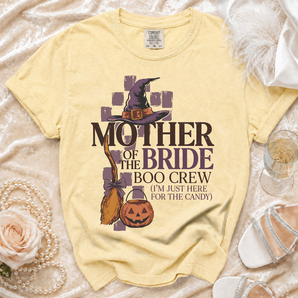 Bride Boo Crew T-Shirt in Butter